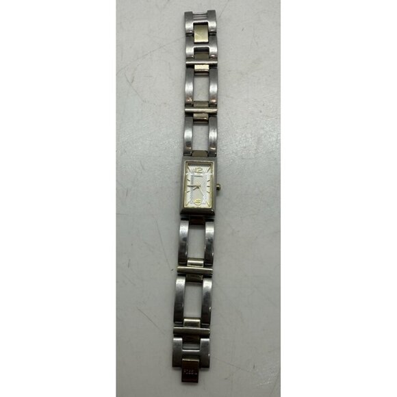 Fossil F2 Watch Women's 16mm Case Two Tone Band ES-1771 All Stainless Steel - Picture 2 of 6